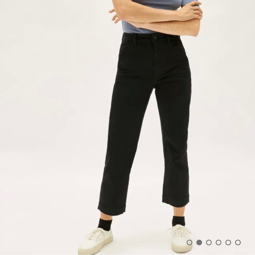 Everlane Straight Leg Crop Pant